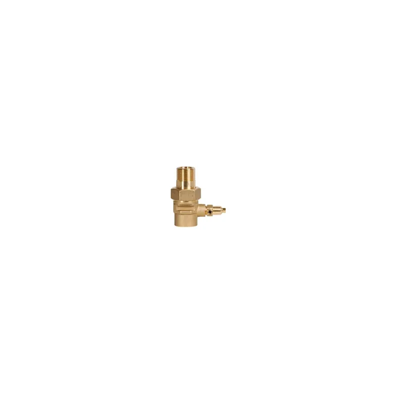 Tuxhorn Ventilkupplung für MAG mit Entleerung RP 3/4 x G 3/4 Zertifiziert