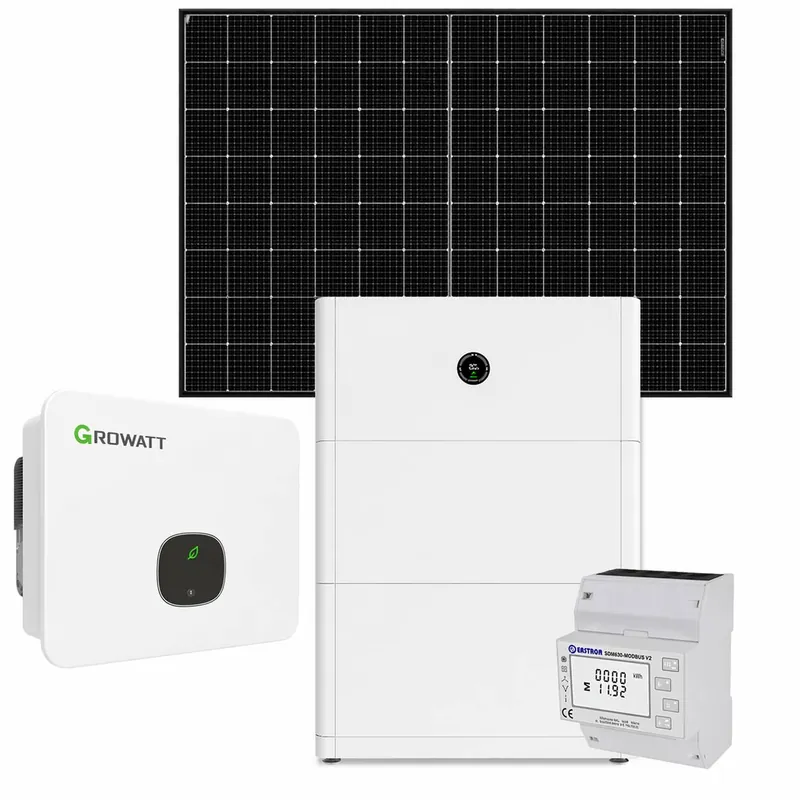 Growatt 12,42kWp PV-Komplettanlage mit 27x Solarmodulen und 10 kWh Speicher Neu Im Sortiment