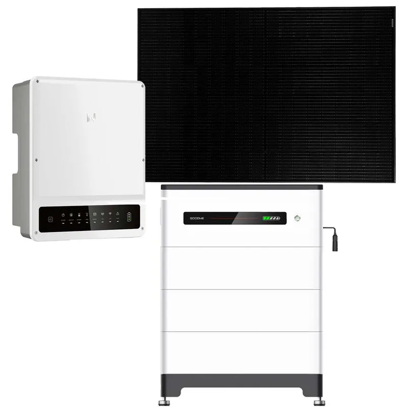 GoodWe 10kWp PV Komplettanlage mit Glas Glas Modulen und 9,8kWh Speicher Sonderaktion