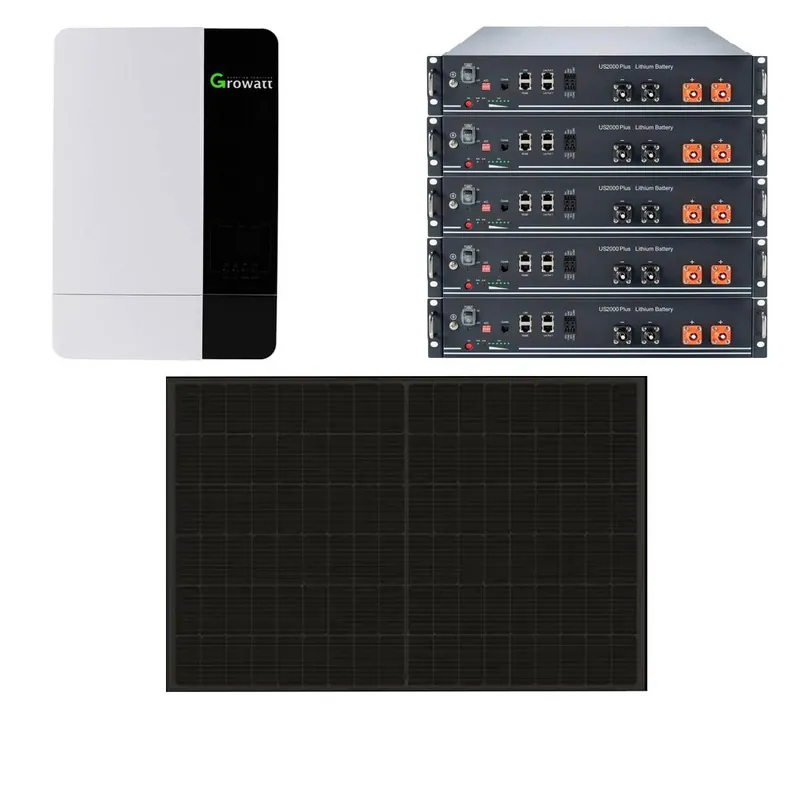Geprüft Pylontech 4kWp PV Komplettanlage mit Glas Glas Modulen und 12 kWh Solarspeicher