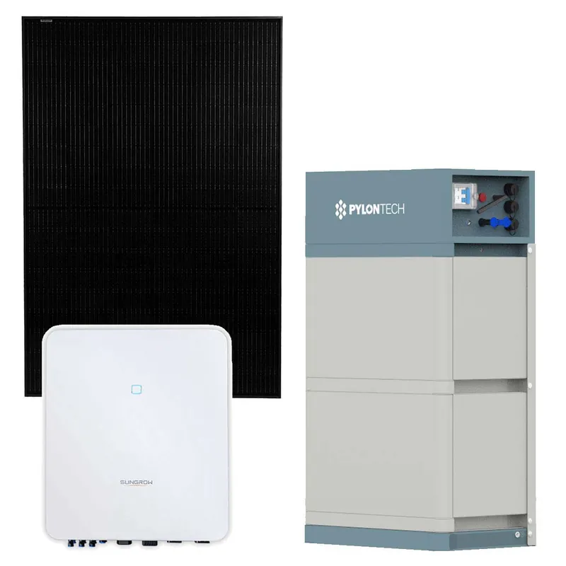 Preis Gesenkt Sungrow 8kWp PV Komplettanlage mit Solarmodulen und 7,1kWh Speicher