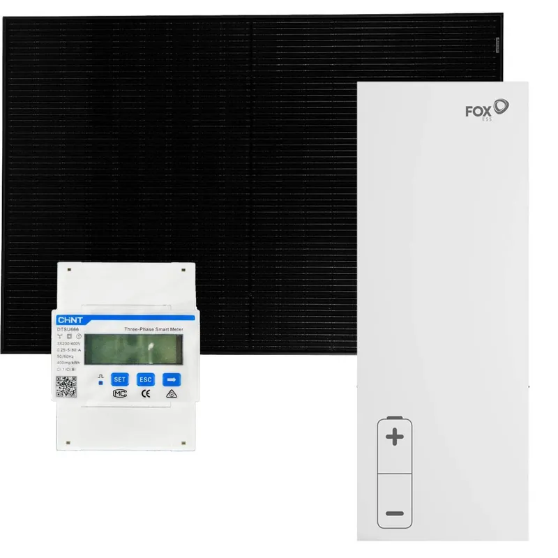 FOX ESS Aio-H1 4,6kWp PV Komplettanlage mit Glas-Glas Modulen und 5,2kWh Speicher Neuheit