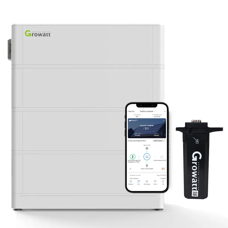 Schneller Versand Growatt ARK 7.6kWh Hochvolt-Solarspeicher-Set für Growatt SPH TL3-BH-UP Serie