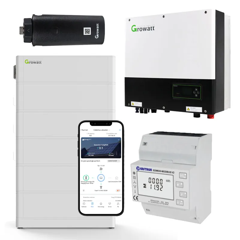 Growatt SPH10000TL3-BH-UP 10kW Hybrid Wechselrichter mit 12.8kWh Solarspeicher-Set Knallerangebot