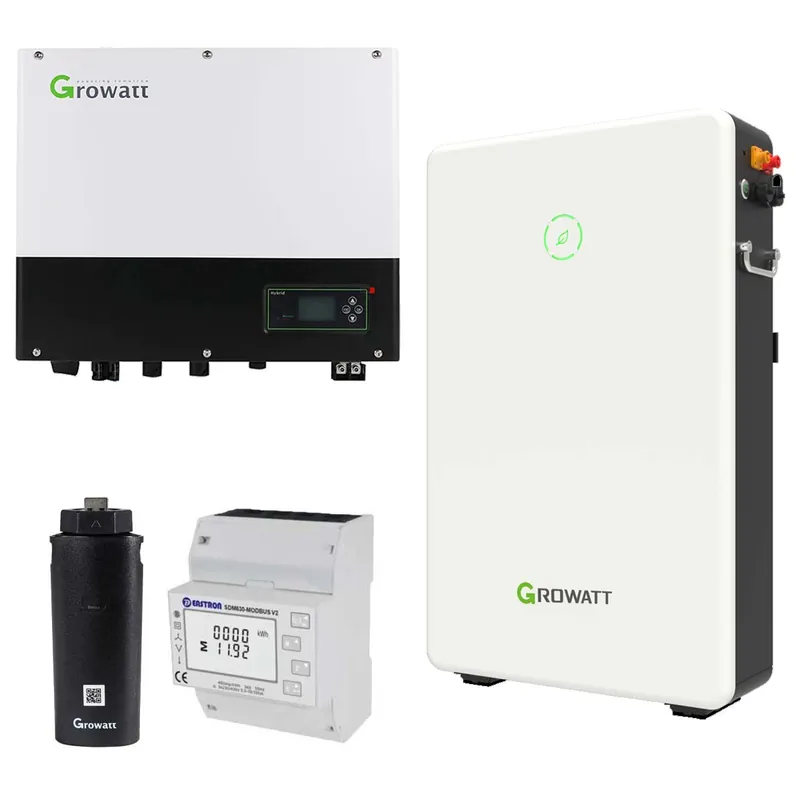 Neue Kollektion Growatt SPH4000TL BL-UP 4kW Hybrid Wechselrichter mit 6.5kWh Solarspeicher-Set