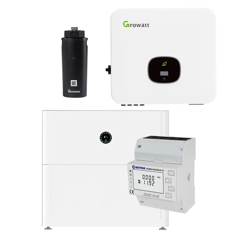 Meistverkauft Growatt MOD 7KTL3-XH2 7kW Hybrid Wechselrichter mit 5kWh Solarspeicher-Set
