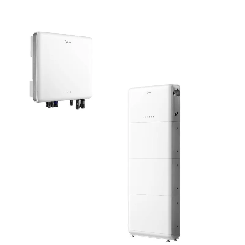 Solange Der Vorrat Reicht Midea MHELIOS M1-T10 K 10kW Hybrid-Wechselrichter mit 15kWh Solarspeicher Set
