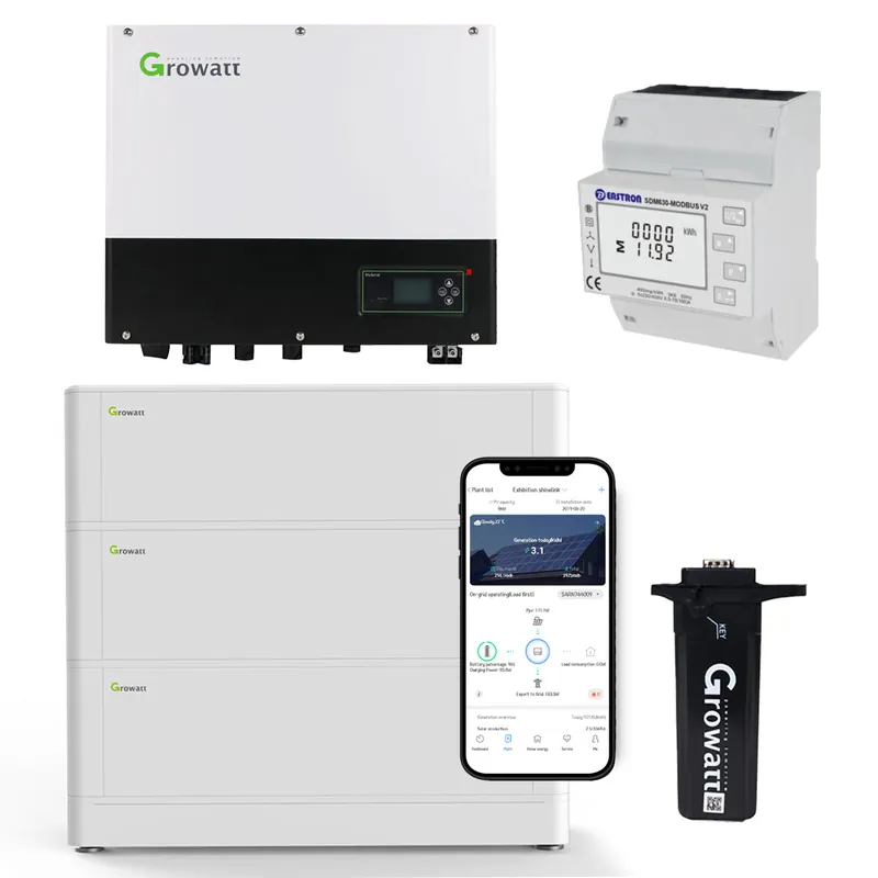 Wochenendangebot Growatt SPH3600 3,6kW Hybrid Wechselrichter mit 7.6kWh Solarspeicher-Set