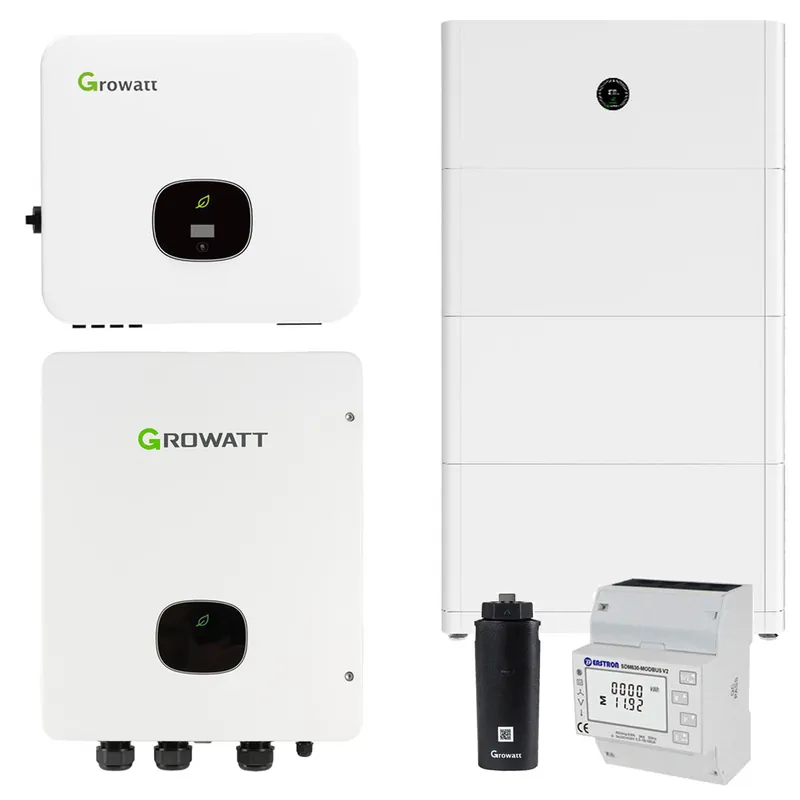 Neue Ware Growatt MOD 7KTL3-XH2 7kW Hybrid Wechselrichter mit 15kWh Solarspeicher-Set und Backup Box