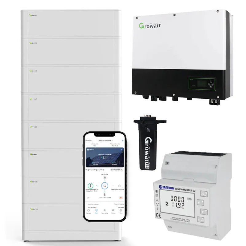 Growatt SPH3600 3,6kW Hybrid Wechselrichter mit 20.4kWh Solarspeicher-Set Rabatt