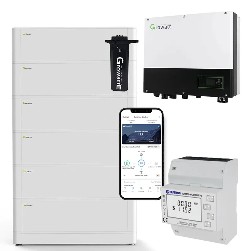 Growatt SPH3000TL BL-UP 3kW Hybrid Wechselrichter mit 15.3kWh Solarspeicher-Set Nur Für Kurze Zeit
