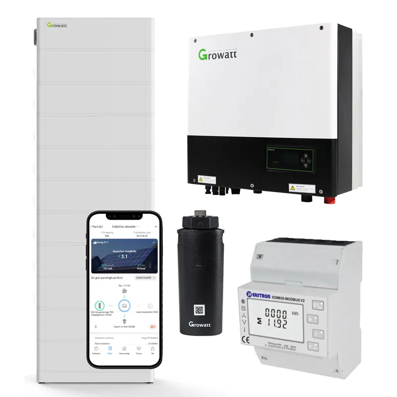 Growatt SPH7000TL3-BH-UP 7kW Hybrid Wechselrichter mit 25.6kWh Solarspeicher-Set Neu