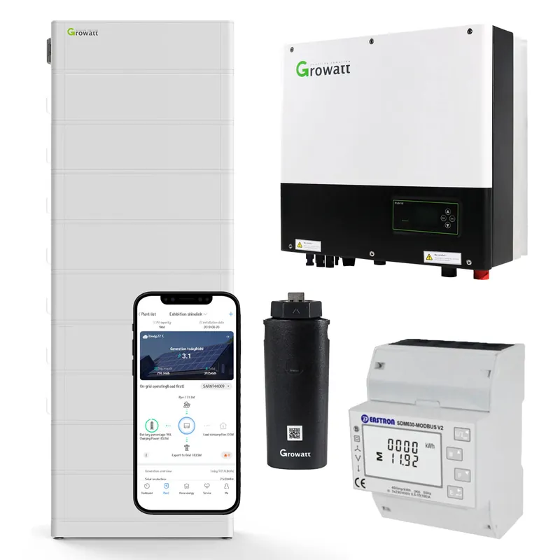 Growatt SPH4000TL3-BH-UP 4kW Hybrid Wechselrichter mit 23.0kWh Solarspeicher-Set Bestseller