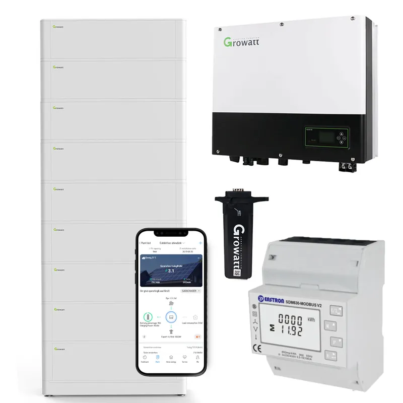 Growatt SPH3000TL BL-UP 3kW Hybrid Wechselrichter mit 23.0kWh Solarspeicher-Set Finale Aktion