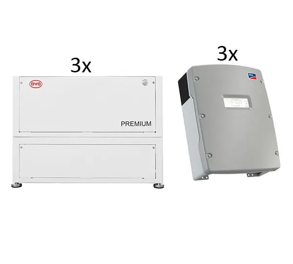 Kracherpreis B-BOX LVL 2021 15,4 (3 Stk./46,08 kWh) + 3x SI 6.0 Low Voltage Lithium-Ionen-Batteriespeichersystem