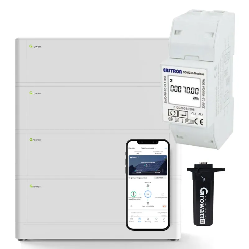 Growatt ARK 10.2kWh Niedervolt-Solarspeicher-Set inkl. Zubehör Sonderaktion