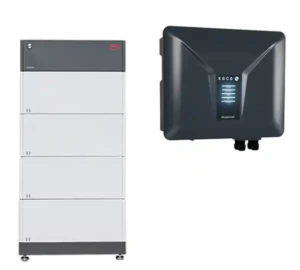 Echt KACO blueplanet hybrid 12.0 NH3-M3 mit B-Box HVS 10.2 HV-Speichersystem, 10,24 kWh nutzbar, 3-phasig