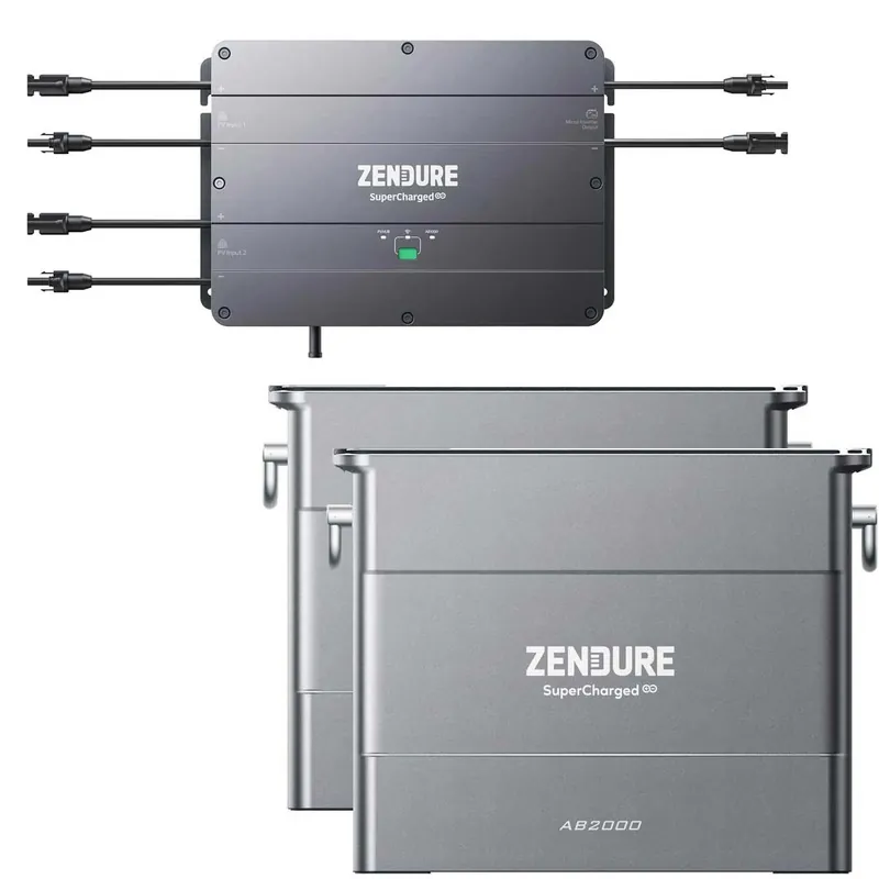 Begrenztes Angebot Zendure SolarFlow Smart PV Hub 2000 mit 3,84kWh Speicher Balkonkraftwerk bis 2.400 Watt