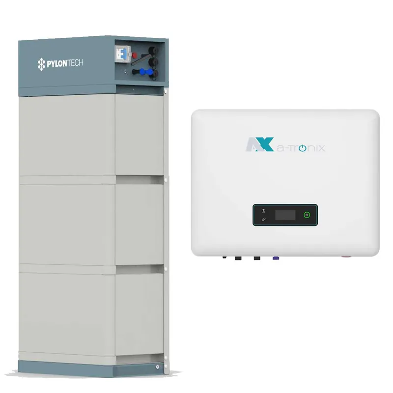 Pylontech Batteriespeicher Force 10,66kWh mit 20kW a-TroniX Hybridpower AX2 Beliebt