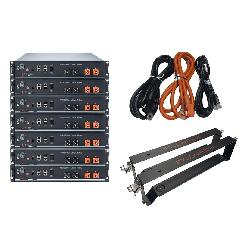 Top-Angebot Pylontech 16,8 kWh Solarspeicher Lithium LiFePO4 inkl. Kabel, Halterung und BMS