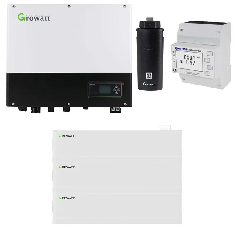 Highlight Growatt SPH4000 4kW Hybrid-Wechselrichter mit AXE 15.0L Solarspeicher-Set