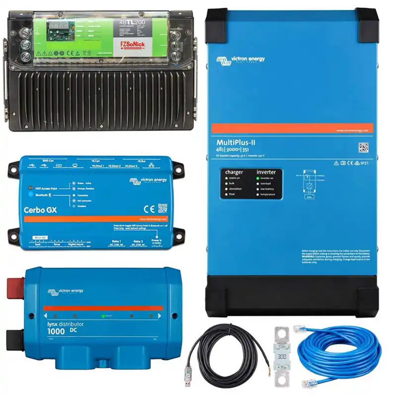 Sofort Bestellen 10 kWh Set Salzbatterie mit Victron MultiPlus 2 48/3000/35-32