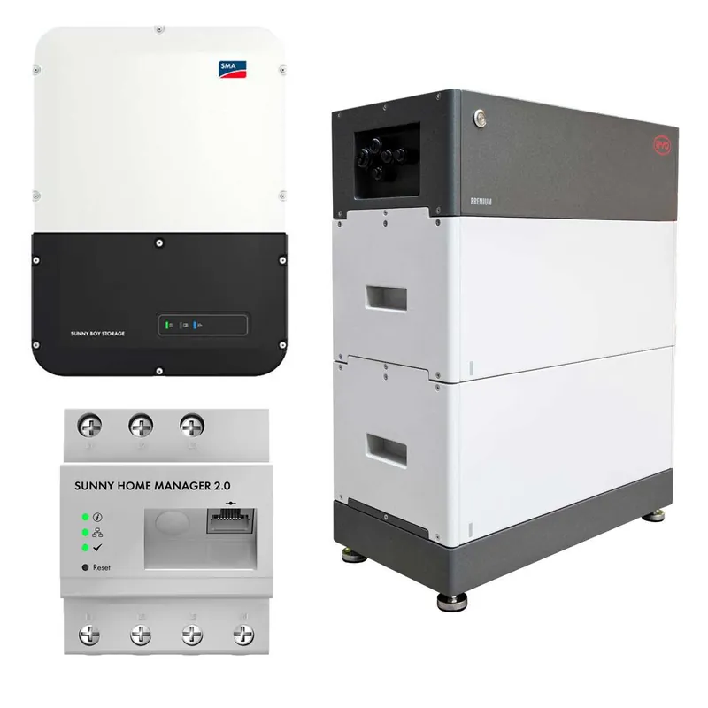 SMA Sunny Boy Storage 3.7 3.680W Wechselrichter mit 5,1kWh Batteriespeicher-Set Online Kaufen