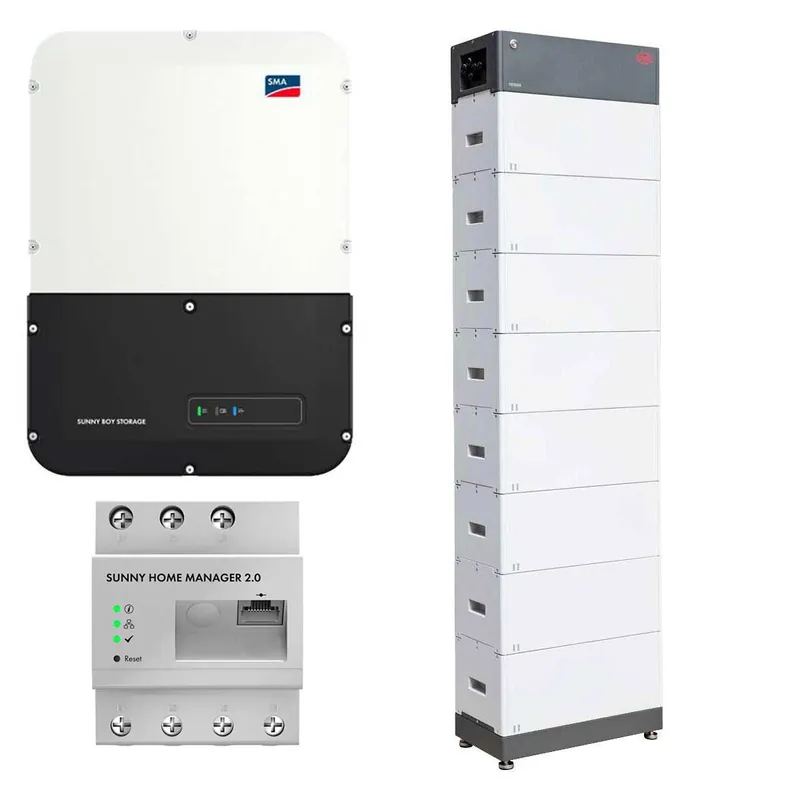 Günstig SMA Sunny Boy Storage 6.0 6kW Wechselrichter mit 22,08kWh Batteriespeicher-Set