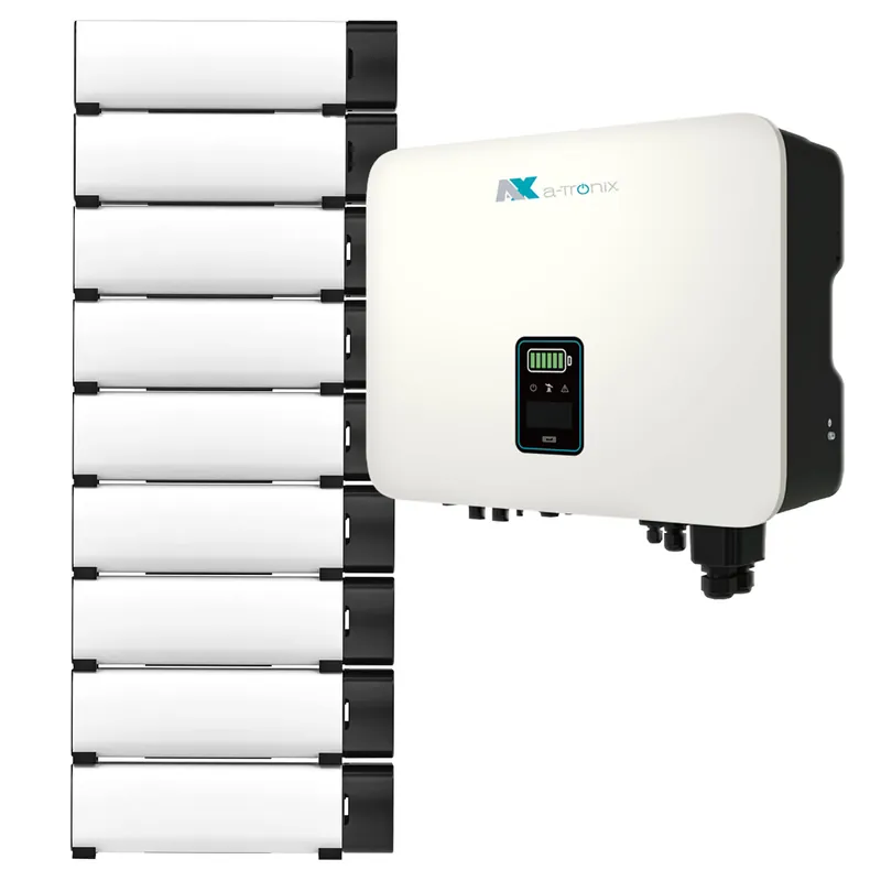 Sofort Bestellen a-TroniX Hybridpower 10kW Hybrid Wechselrichter mit 18,4kWh Solarspeicher-Set