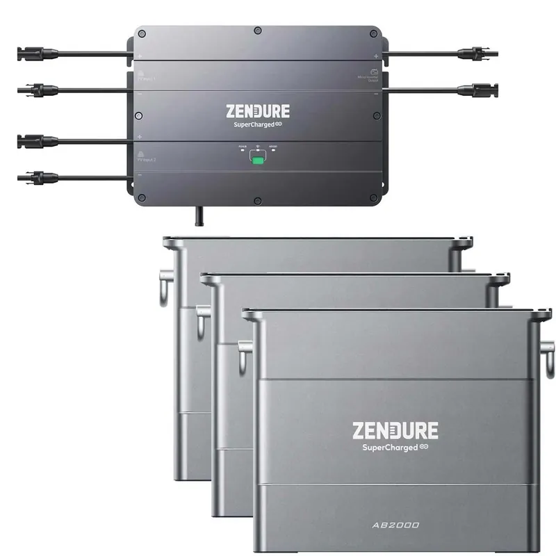 Zendure SolarFlow Smart PV Hub 2000 mit 5,76kWh Speicher Balkonkraftwerk bis 2.400 Watt Wochenendangebot