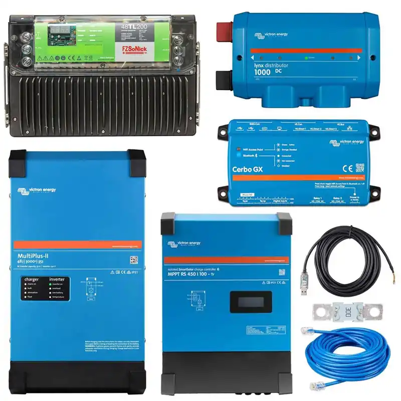 10 kWh Set Salzbatterie mit Victron MultiPlus 2 48/3000/35-32 PV-Ready bis 5,8kWp Preis Gesenkt
