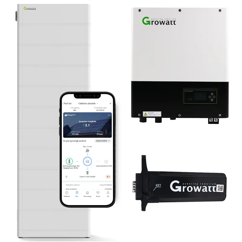 Must-Have Growatt SPA 7000TL3 BH 7kW Batteriewechselrichter mit 25,6 kWh Solarspeicher-Set