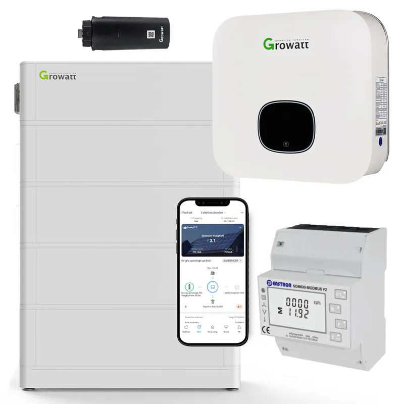 Rabatt Growatt MIN 3000-XH 3kW Hybrid Wechselrichter mit 10.2kWh Solarspeicher-Set