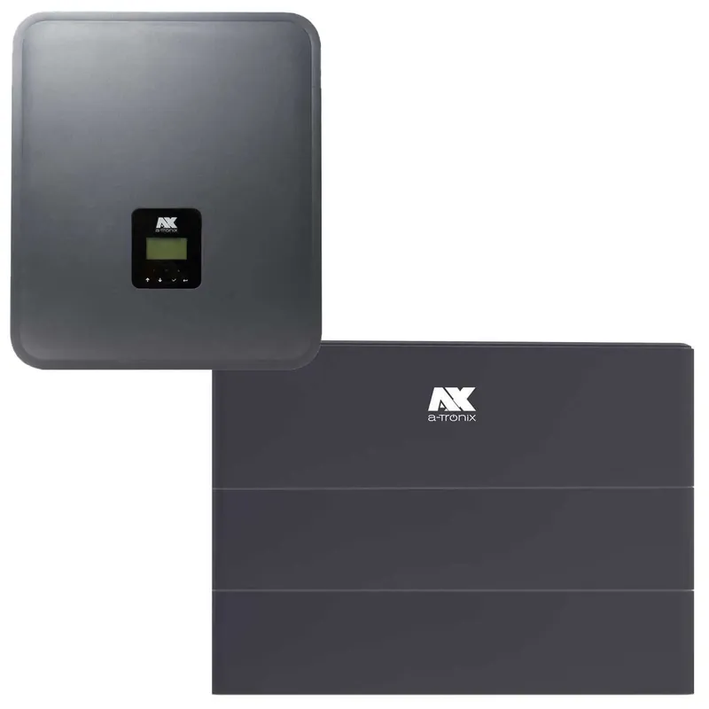 Echt a-TroniX AX 12,0kW-3ph Hybrid Wechselrichter und 8,64kWh Speicher