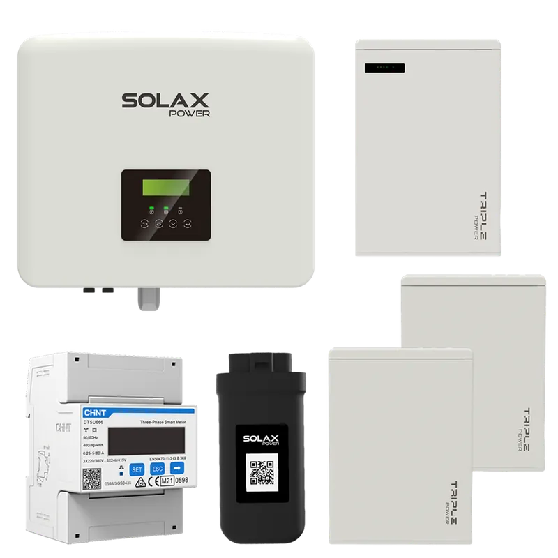 SolaX X1 G4 3,7kW Hybrid Wechselrichter mit 17,3kWh T58 Solarspeicher-Set Garantierte Lieferung