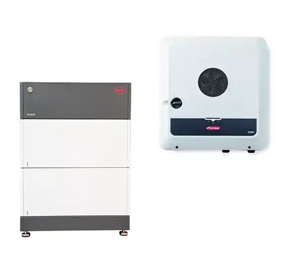 Schnäppchen Fronius Symo GEN24 12.0 SC Plus mit BYD HVS 5.1 HV-Speichersystem, 5,12 kWh nutzbar, 3-phasig
