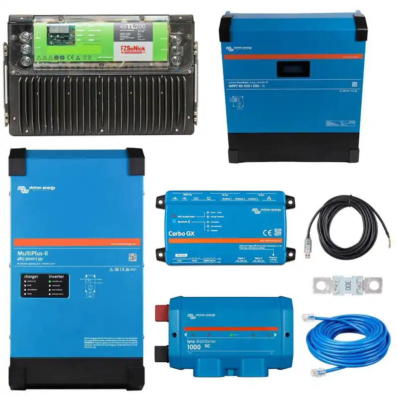 10 kWh Set Salzbatterie mit Victron MultiPlus 2 48/3000/35-32 PV-Ready bis 11,5kWp Günstig