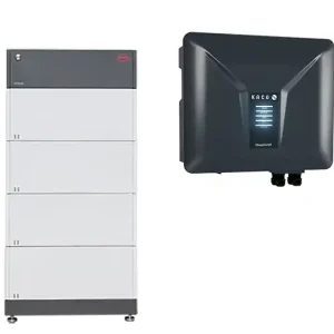 Jetzt Bestellen KACO blueplanet hybrid 10.0 NH3-M3 mit B-Box HVS 10.2 HV-Speichersystem, 10,24 kWh nutzbar, 3-phasig