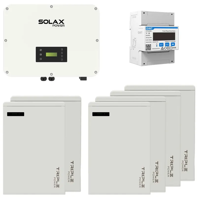 SolaX X3-ULT-30k 30kW Hybrid Wechselrichter mit 35,6kWh T58 Solarspeicher-Set Nur Für Kurze Zeit