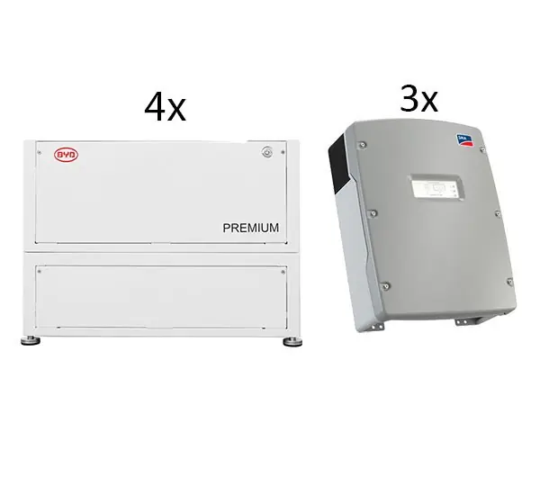 B-BOX LVL 2021 15,4 (4 Stk./61,44 kWh) + 3x SI 8.0 Low Voltage Lithium-Ionen-Batteriespeichersystem Online Kaufen
