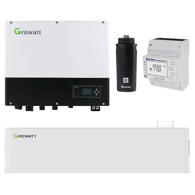 Direkt Vom Hersteller Growatt SPH4000 4kW Hybrid-Wechselrichter mit AXE 5.0L Solarspeicher-Set