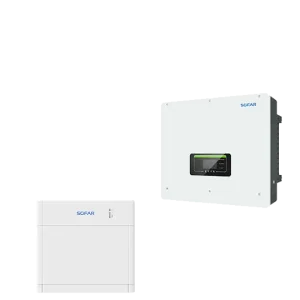 SOFAR HYD 6KTL-3PH (16A) Hybrid mit BTS E5-DS5 HV-Speichersystem, 4,75 kWh nutzbar, 3-phasig Zertifiziert