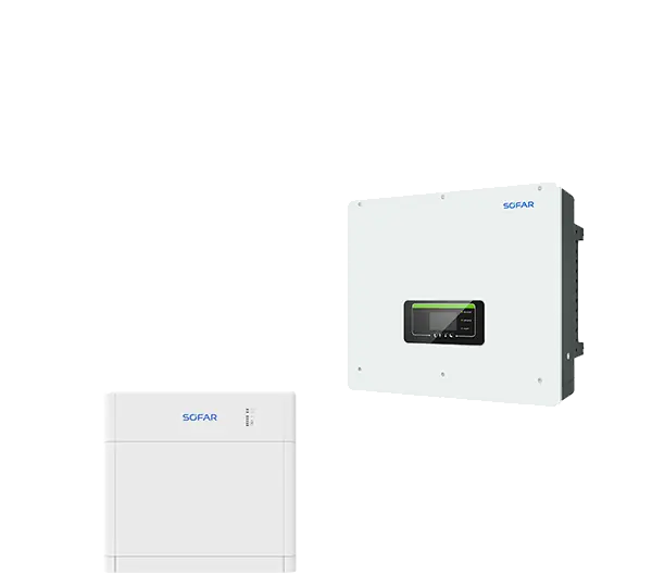 SOFAR HYD 6KTL-3PH (16A) Hybrid mit BTS E5-DS5 HV-Speichersystem, 4,75 kWh nutzbar, 3-phasig Zertifiziert