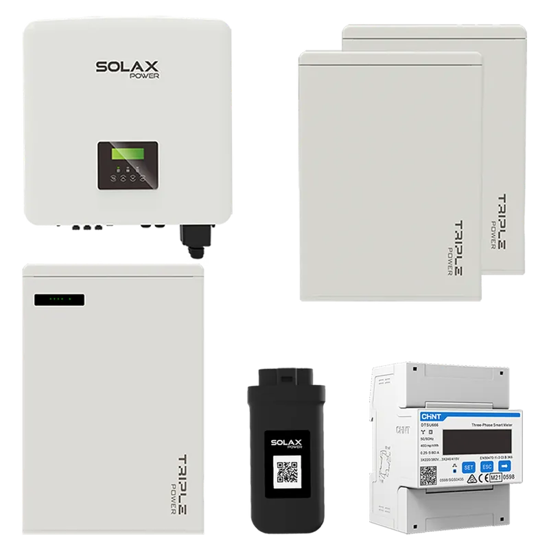 SolaX X3 G4 8kW Hybridwechselrichter mit 17,3kWh T58 Solarspeicher-Set Must-Have