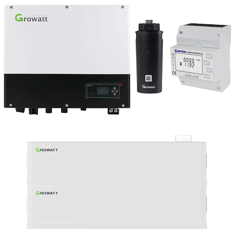 Billig Growatt SPH4000 4kW Hybrid-Wechselrichter mit AXE 10.0L Solarspeicher-Set
