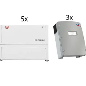 Jetzt Kaufen B-BOX LVL 2021 15,4 (5 Stk./76,8 kWh) + 3x SI 8.0 Low Voltage Lithium-Ionen-Batteriespeichersystem