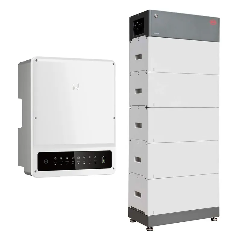 Geprüft GoodWe KN ET Plus HV GW8KN-ET 8kW Hybrid Wechselrichter mit 12,8 kWh Batteriespeicher-Set