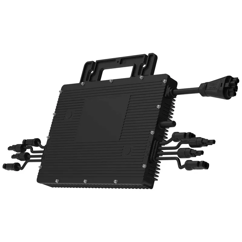 Hoymiles HMT-1800-4T 1,8kW Mikrowechselrichter Balkonkraftwerk 3-phasig inkl. Anschlusskabel für Module 360W bis 600W Kracherpreis