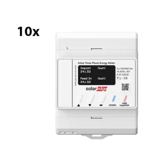 10x INLINE ENERGY METER MTR-240-3PC1-D-A-MW Inline-Energiezähler 3-phasig Knallerangebot