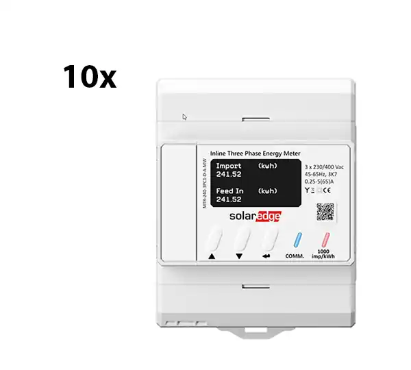 10x INLINE ENERGY METER MTR-240-3PC1-D-A-MW Inline-Energiezähler 3-phasig Knallerangebot
